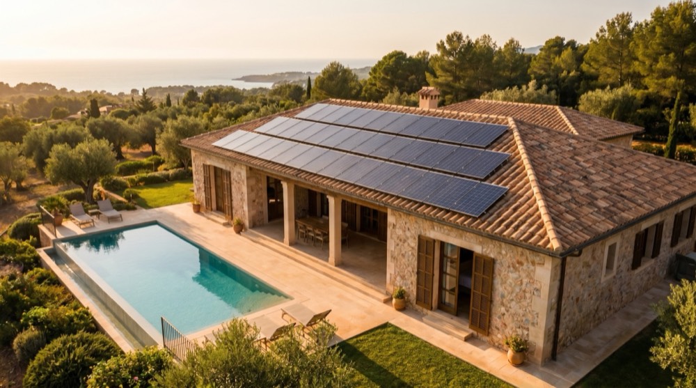 Autoconsumo para chalet 10 kW — Bless Energy