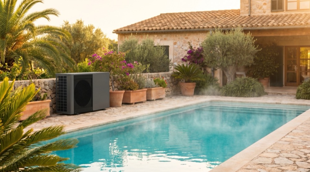 Climatización de piscina — Bless Energy