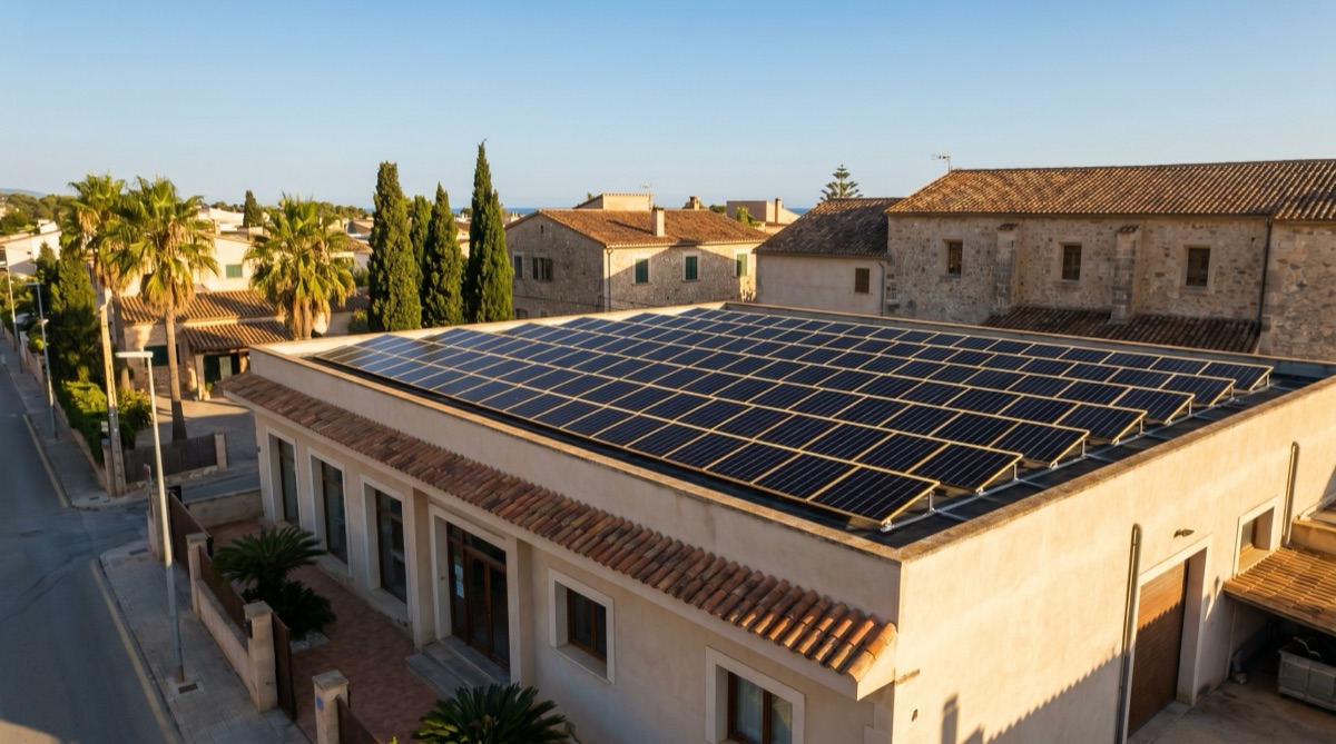 Solar para negocio o comercio — Bless Energy