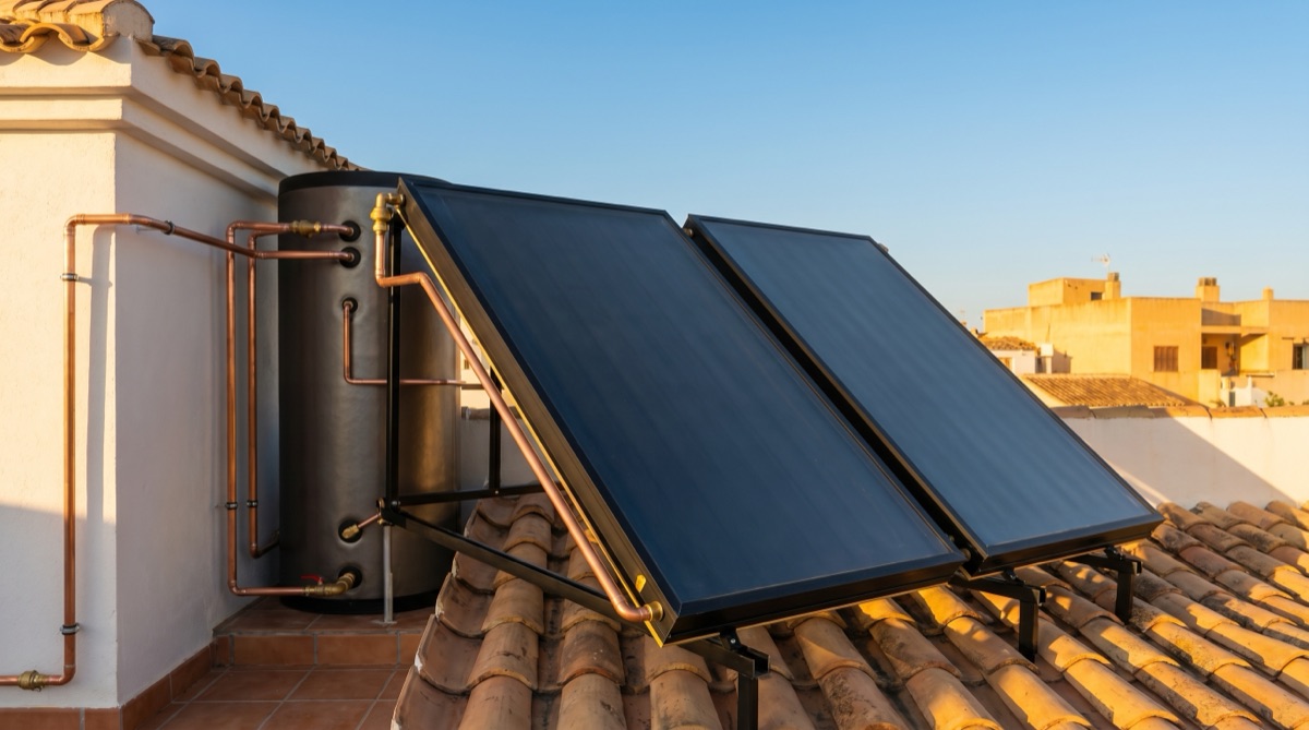 Solar térmica para agua caliente — Bless Energy